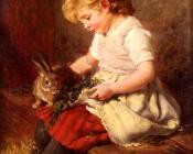 The Pet Rabbit - 菲利克斯·施莱辛格